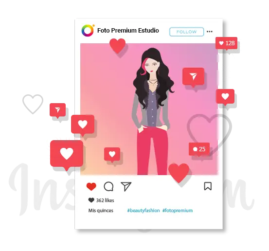 Foto Premium en Instagram